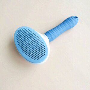 Pet Grooming Brush Self-Cleaning Push Button Hair Remover Comb